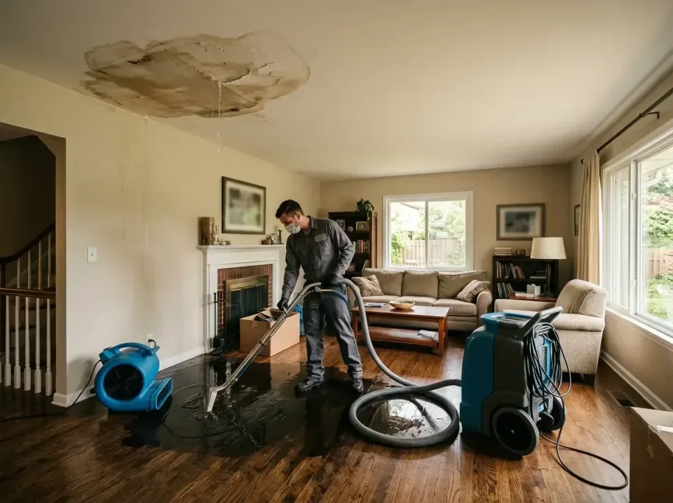attic-pipe-burst-ceiling-drip-008 — frequently asked questions, Water Damage Restoration & Carpet Care in Peotone, IL